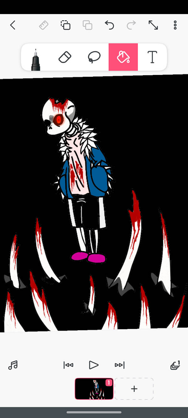 Horror sans by zombiejb1 on DeviantArt
