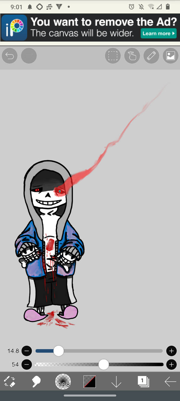 Dust sans by zombiejb1 on DeviantArt