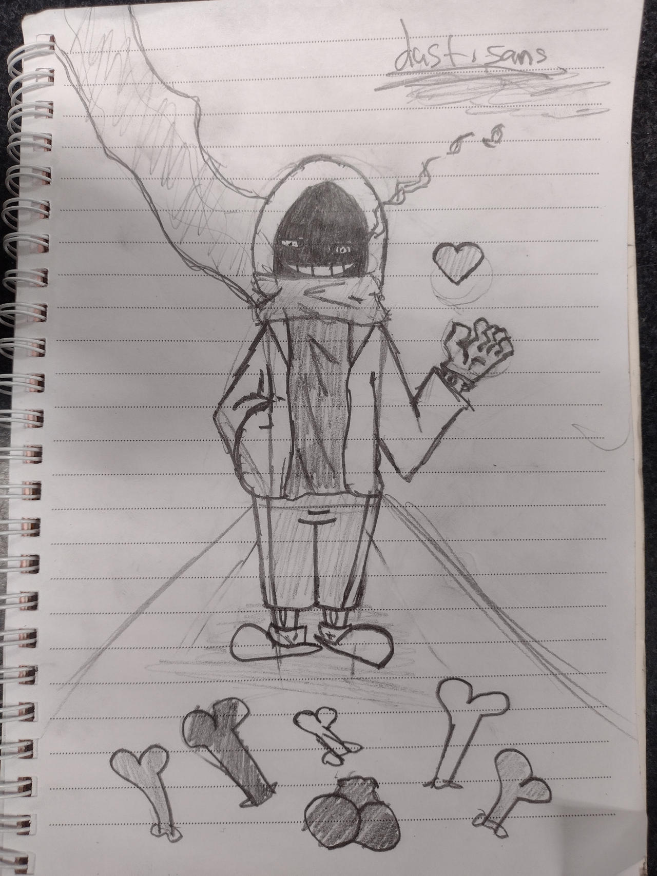 Practise drawing dust Sans by zombiejb1 on DeviantArt