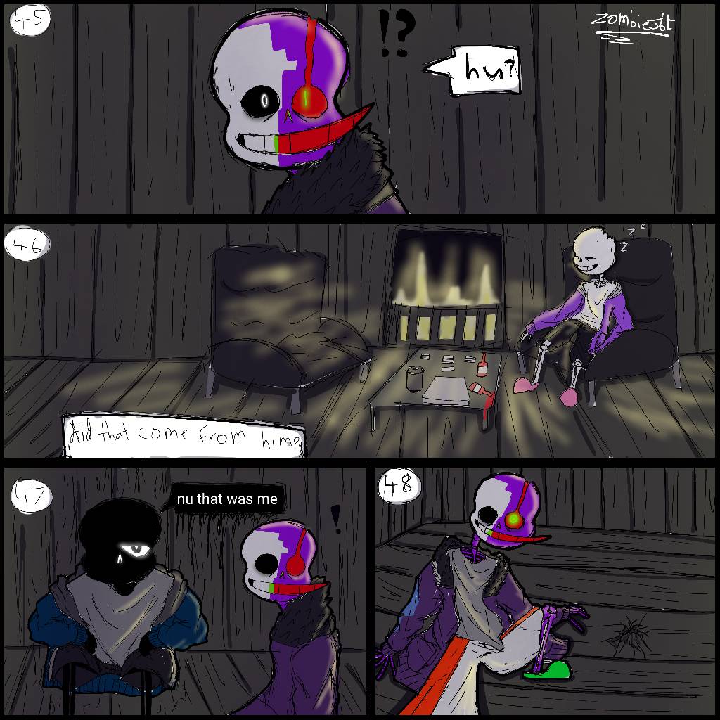 Wiki sans and horror sans by zombiejb1 on DeviantArt