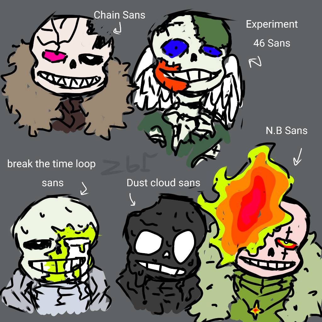 Wiki sans and horror sans by zombiejb1 on DeviantArt