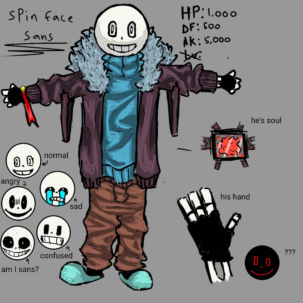 A drawing of wiki sans and error sans by zombiejb1 on DeviantArt