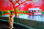 nude gay couple painting naked men love male art by shharc