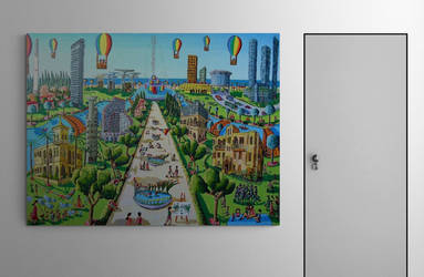 naive artworks at home big size paintings by shharc
