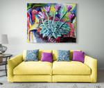 Home decor colorful paintings raphael perez art by shharc