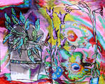 raphael perez artist paint flower artwork by shharc
