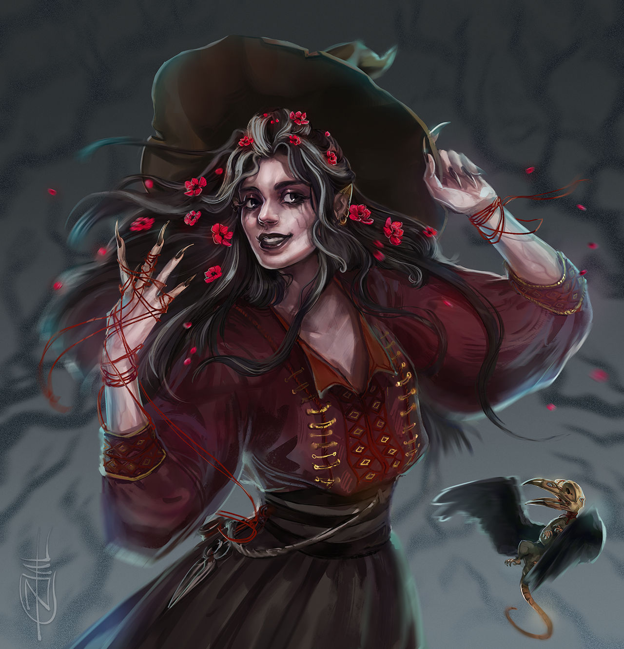 Laudna Critical Role by zzombiecat on DeviantArt