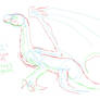 How I draw dragons