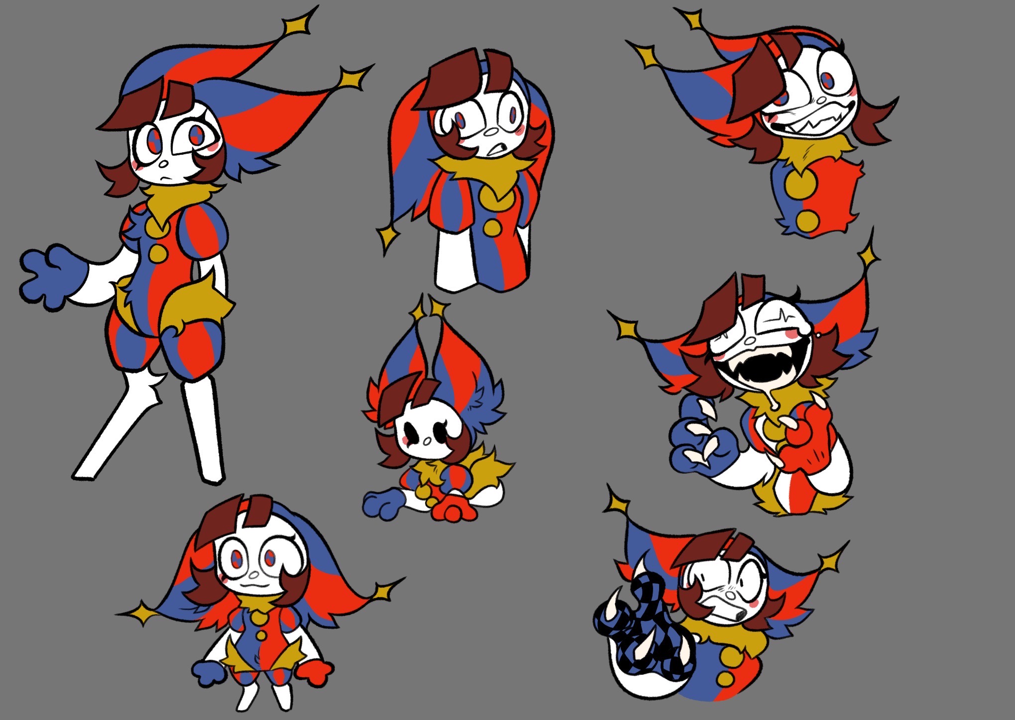 Pomni by Triocat on DeviantArt