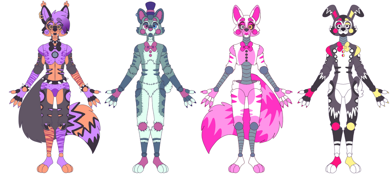 FNaF Gachas 34-37 by Lizzy-Glizzy-Coms on DeviantArt