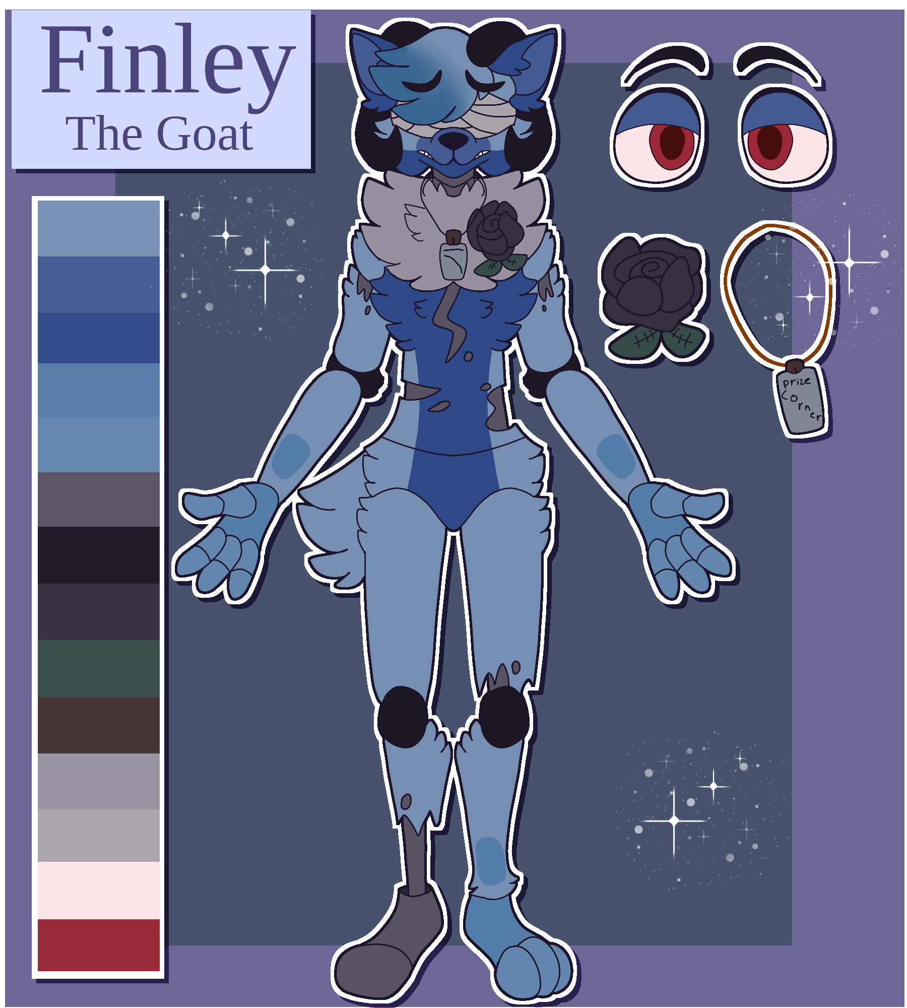 Finley Reference Sheet! (C) by Lizzy-Glizzy-Coms on DeviantArt