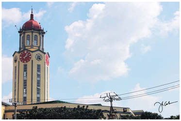 City hall clock