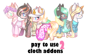 Cloth addons 2 for pony by BaseAdopts - p2u