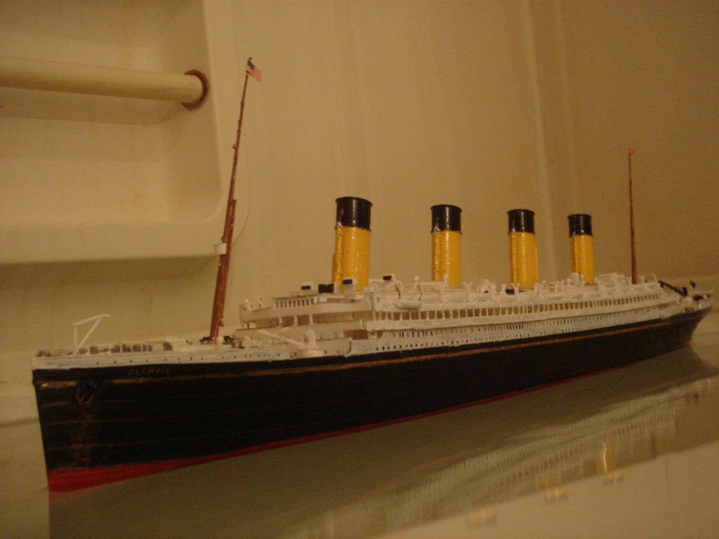 RMS Olympic Model Highly Detailed Replica 1 Foot in Length - Etsy Rms olympic model ship