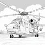 Helicopters Coloring Pages in Premium Quality