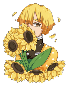 Sunflower Zenitsu