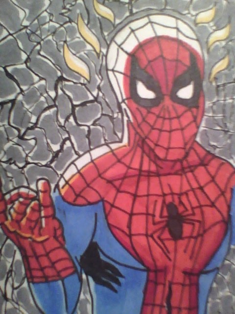 Spidey Flash Card