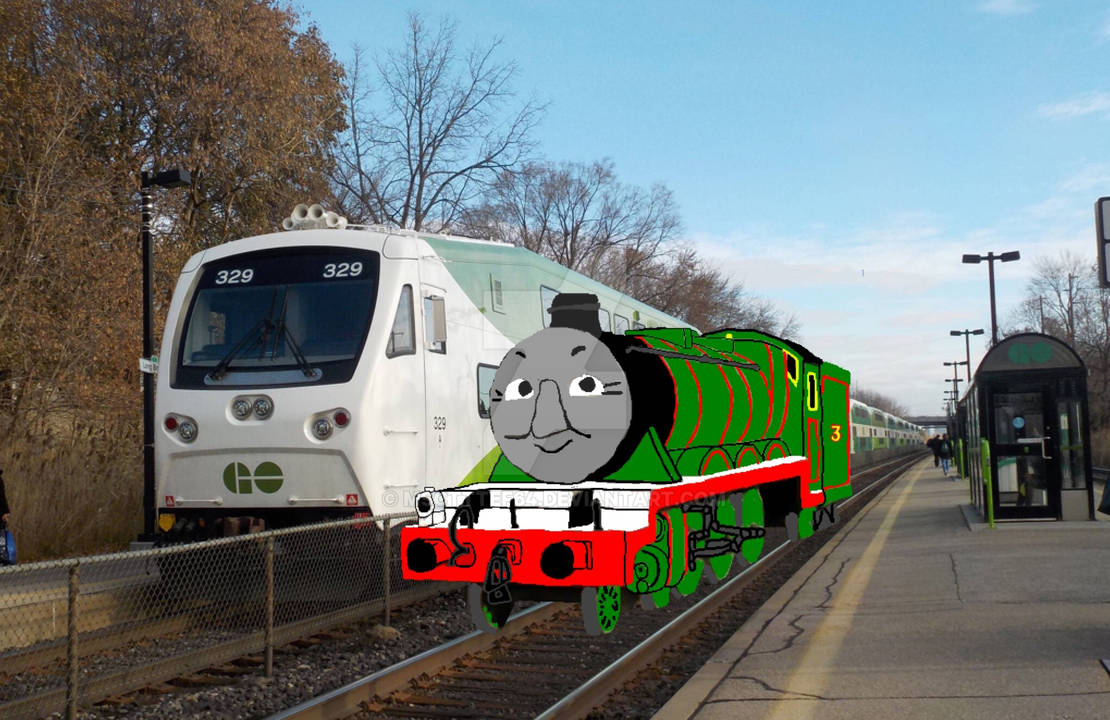 Henry with go train by MSCTTTEF64 on DeviantArt