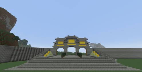 Minecraft - Temple Entrace