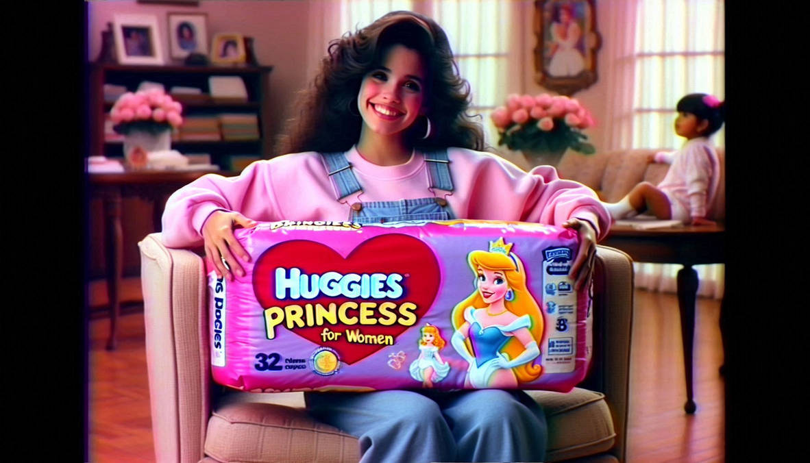 Huggies Princess Diapers by bewaryofstrangeads on DeviantArt