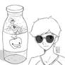 dave strider doodles juicy juice