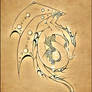 dragon light tattoo design