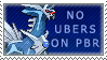 No Ubers Stamp