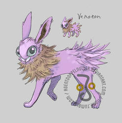 Pokemon Fusion - Venoeon