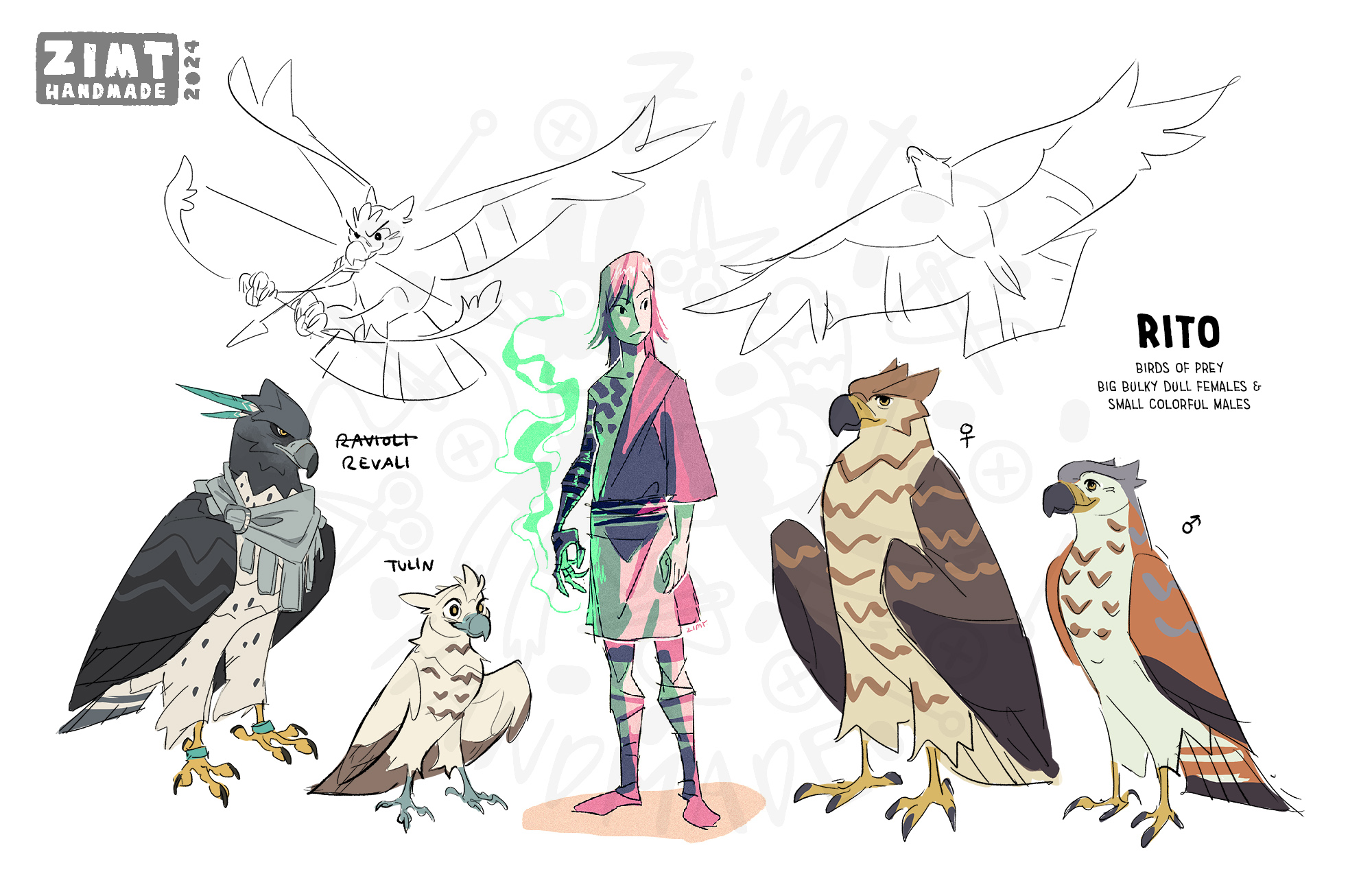 Rito redesign by ZimtHandmade on DeviantArt