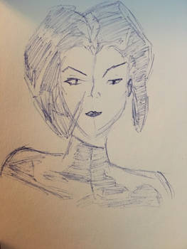 Aeon Flux Sketch