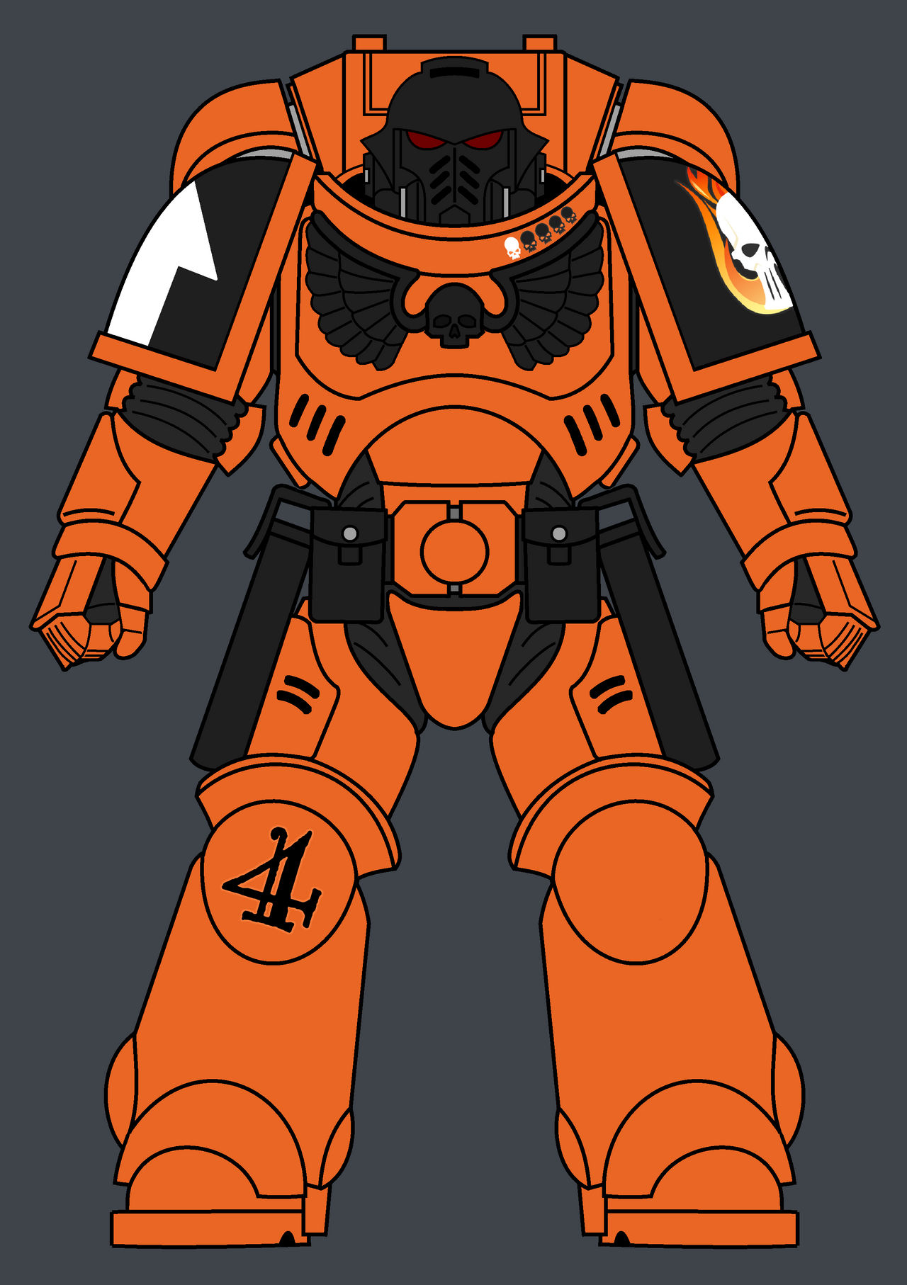 Pyre Guard Primaris Space Marine by ShawnPleil on DeviantArt