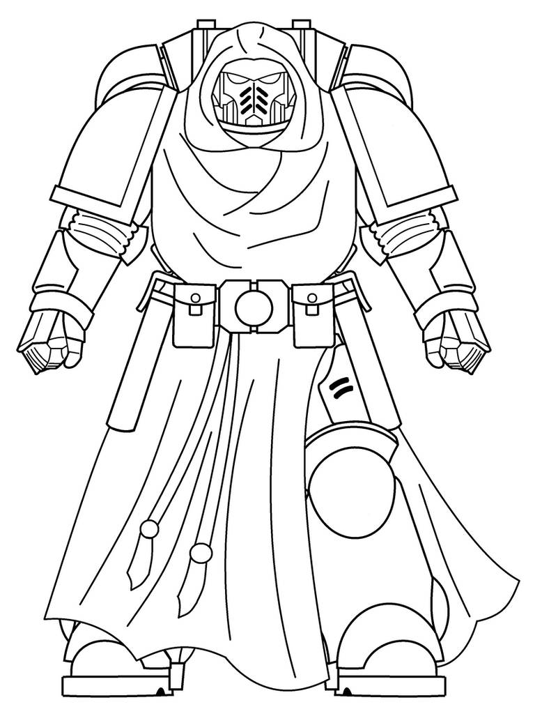 Primaris Space Marine Template 11 by ShawnPleil on DeviantArt