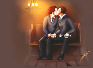 Cherik in Hogwarts