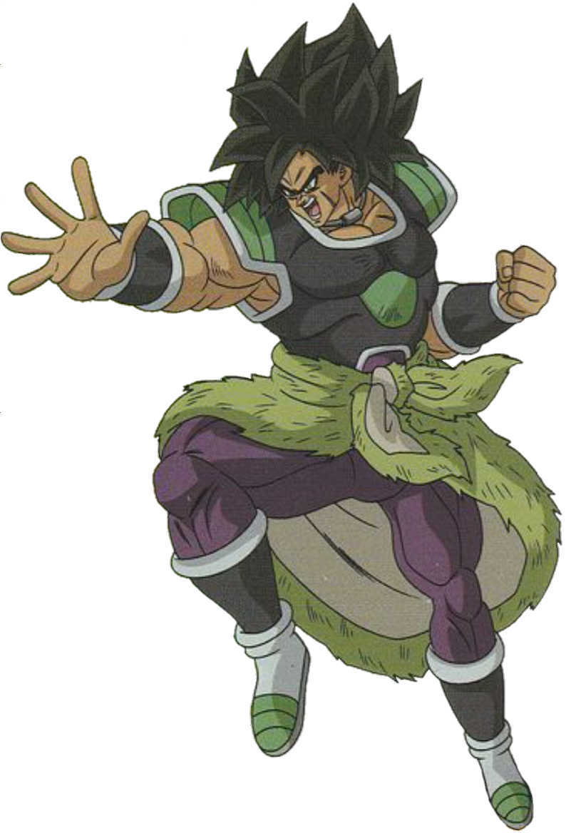Broly (Ikari/Wrathful) Render 2 by Goji1999 on DeviantArt