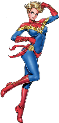 Captain Marvel Render 12