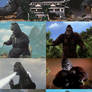 Godzilla and King Kong Through The Years