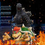 Another Godzilla vs Koopzilla Fan Poster