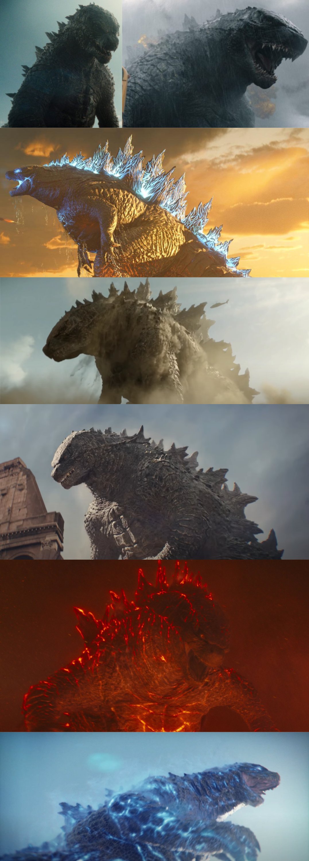 Godzilla Evolution Design Godzilla Designs Ranked (Updated) by Goji1999 on DeviantArt