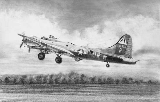 Boeing B-17G Drawing