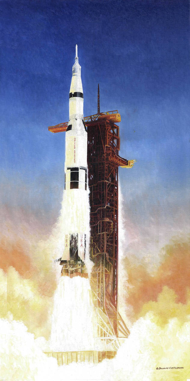 Apollo Two Apollo II Launch by DouglasCastleman on DeviantArt