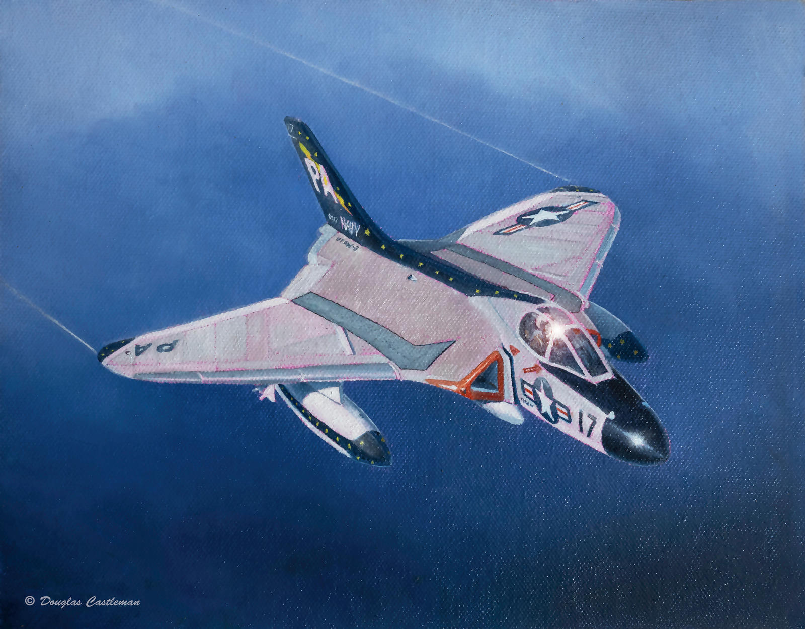 Douglas F4D Skyray by DouglasCastleman on DeviantArt