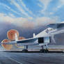 XB-70A Landing