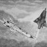 MiG-21 and Saab 35 Draken