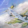 Battle Of Britain Spitfire And Messerschmitt