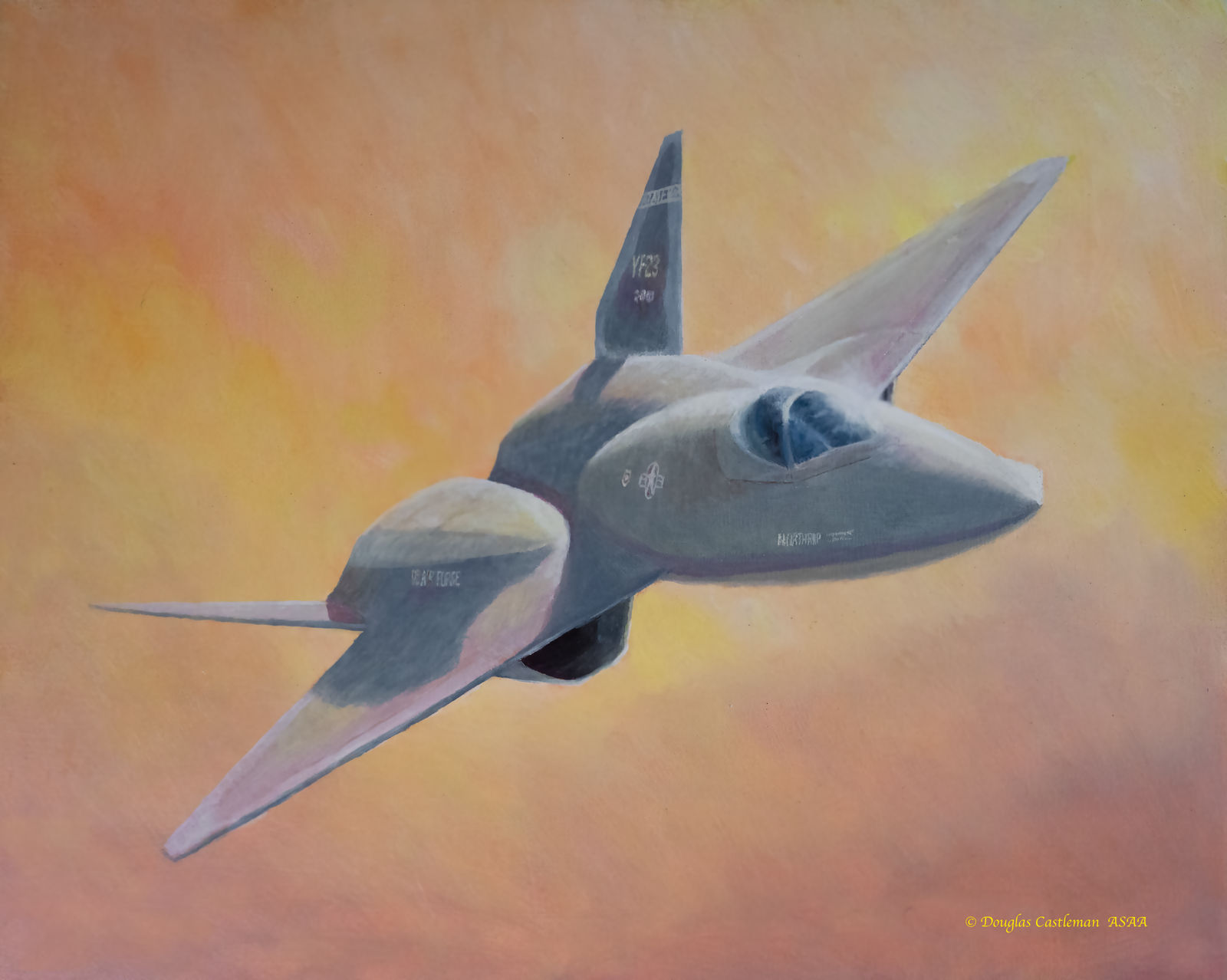 Northrop YF-23 by DouglasCastleman on DeviantArt
