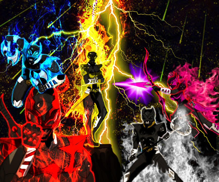 Revenge of the Psycho Rangers by AndreNitro on DeviantArt