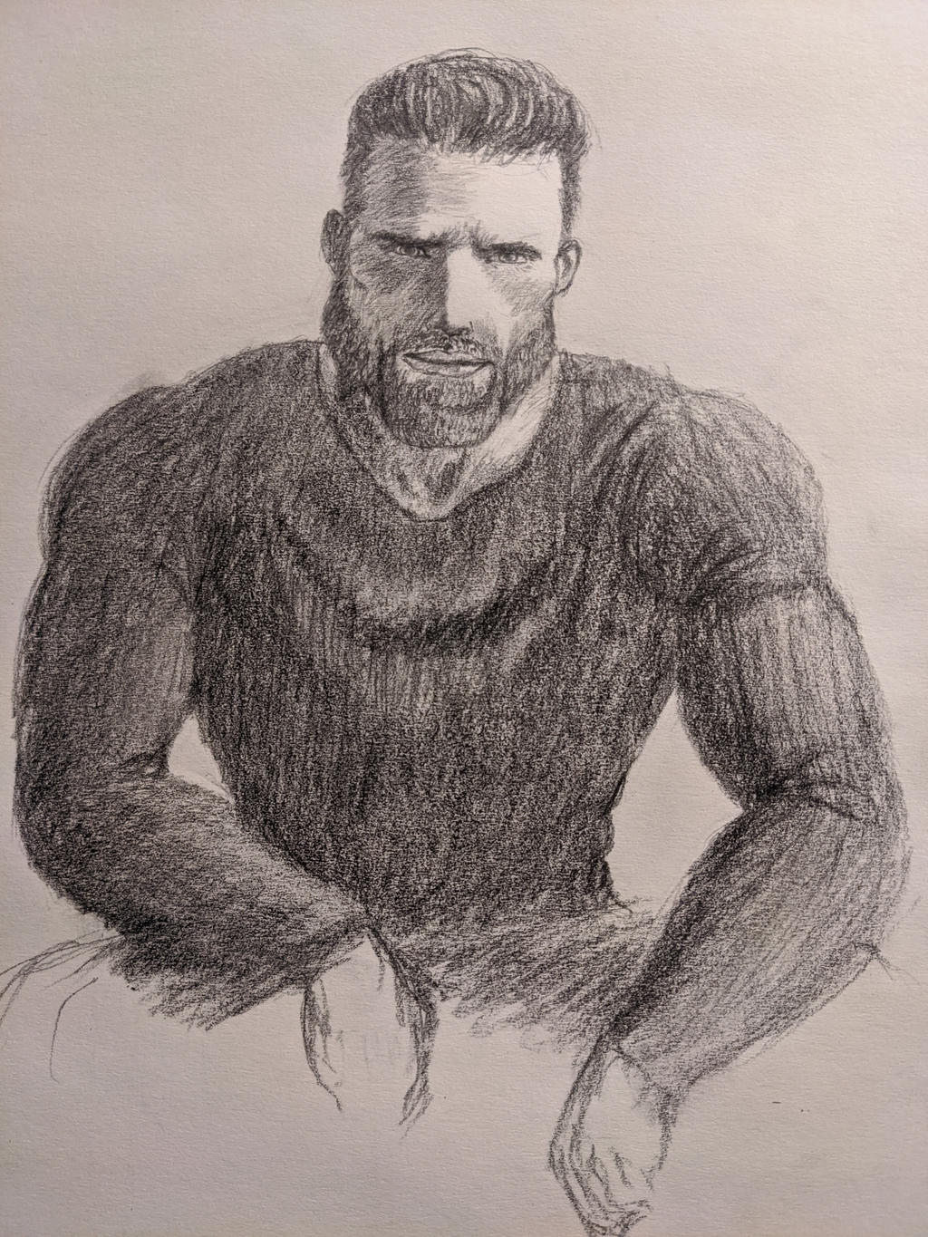 GigaChad Study by FrenzyAttack on DeviantArt