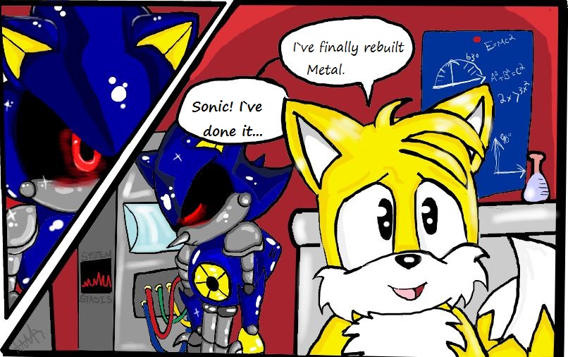 Game Over and Continue (Metal Sonic Rebooted) by LoraTWolf46 on DeviantArt