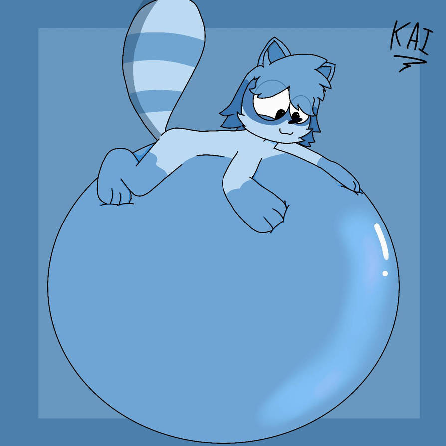 Air Element Racoon Balloon racoon by mrKaiTheWolf on DeviantArt