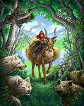 princess mononoke by GoldenDaniel